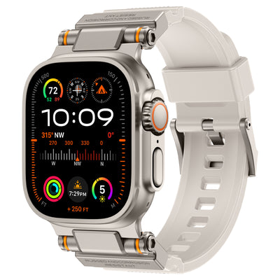 Mecha Tactical Silicone Band For Apple Watch