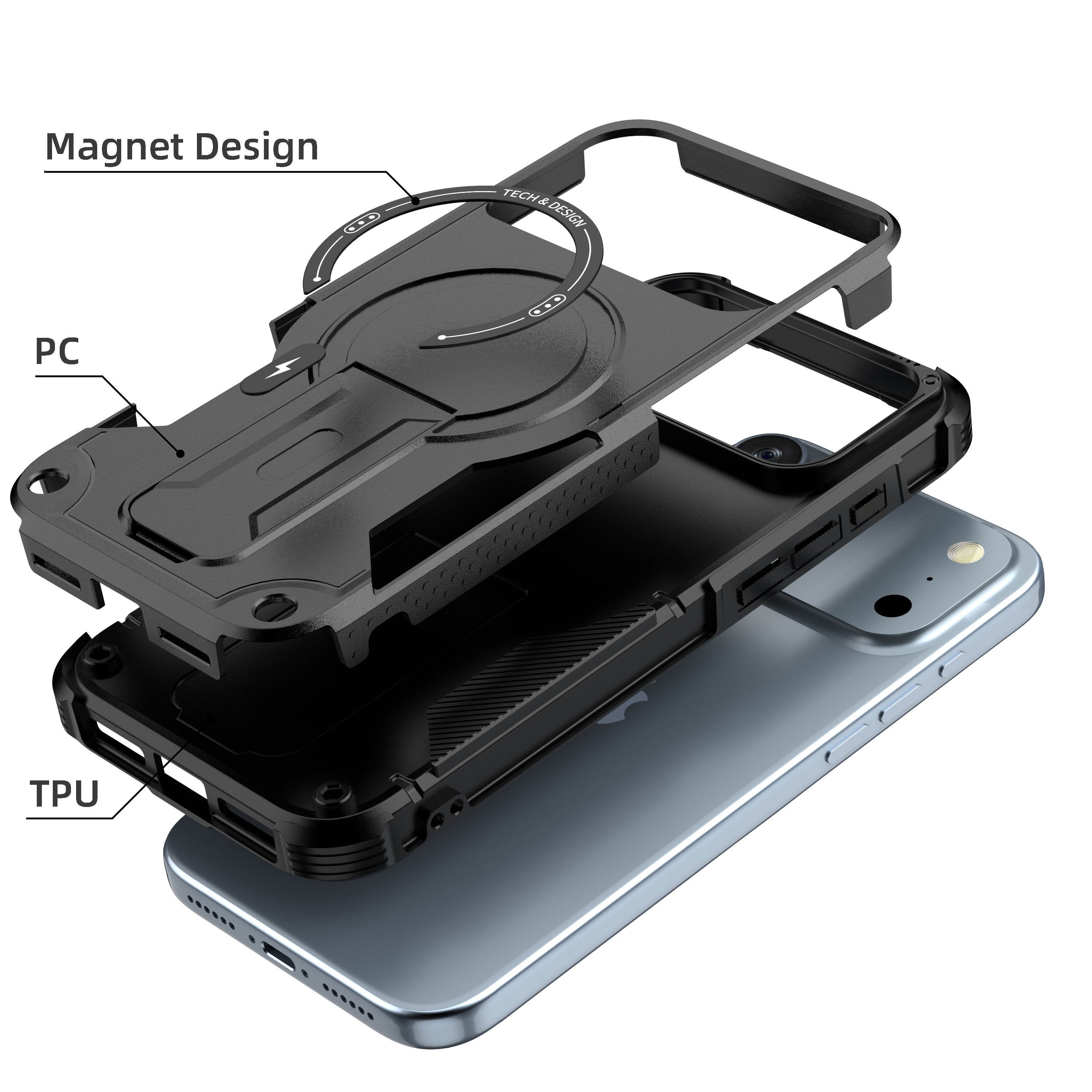 Tactical Armor MagSafe Case