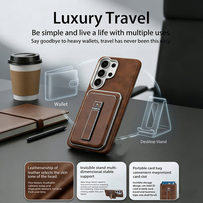 Vintage WalletSlot Galaxy Phone Cases