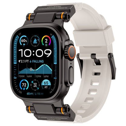 Mecha Tactical Silicone Band For Apple Watch