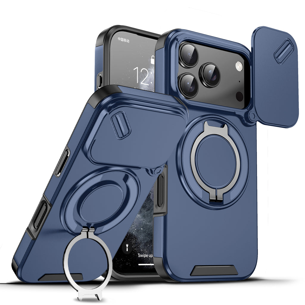 Tactical Armor™ Magnetic Ring Stand Case