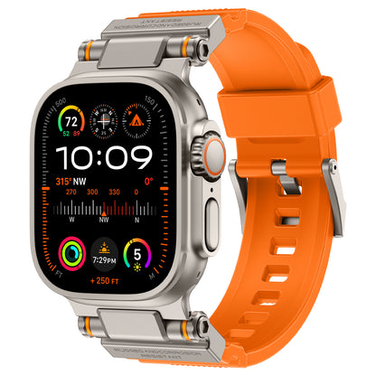 Mecha Tactical Silicone Band For Apple Watch