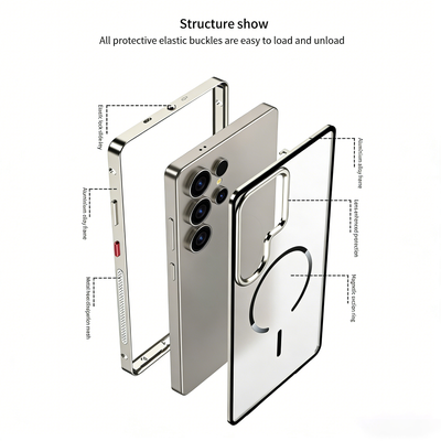 EdgePatrol Max Metal Galaxy Phone Case