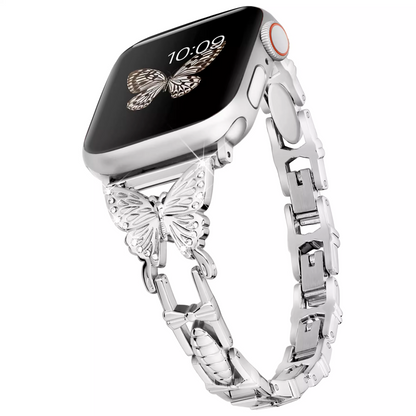 Butterfly Bling Link Bracelet for Apple Watch