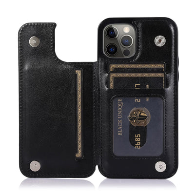Minimal Luxury Leather Wallet Case