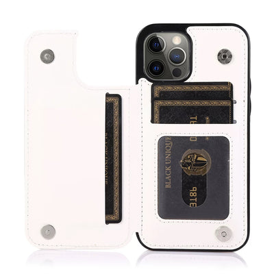 Minimal Luxury Leather Wallet Case