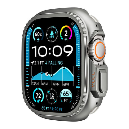 Rugged Titanium Alloy Case For Apple Watch