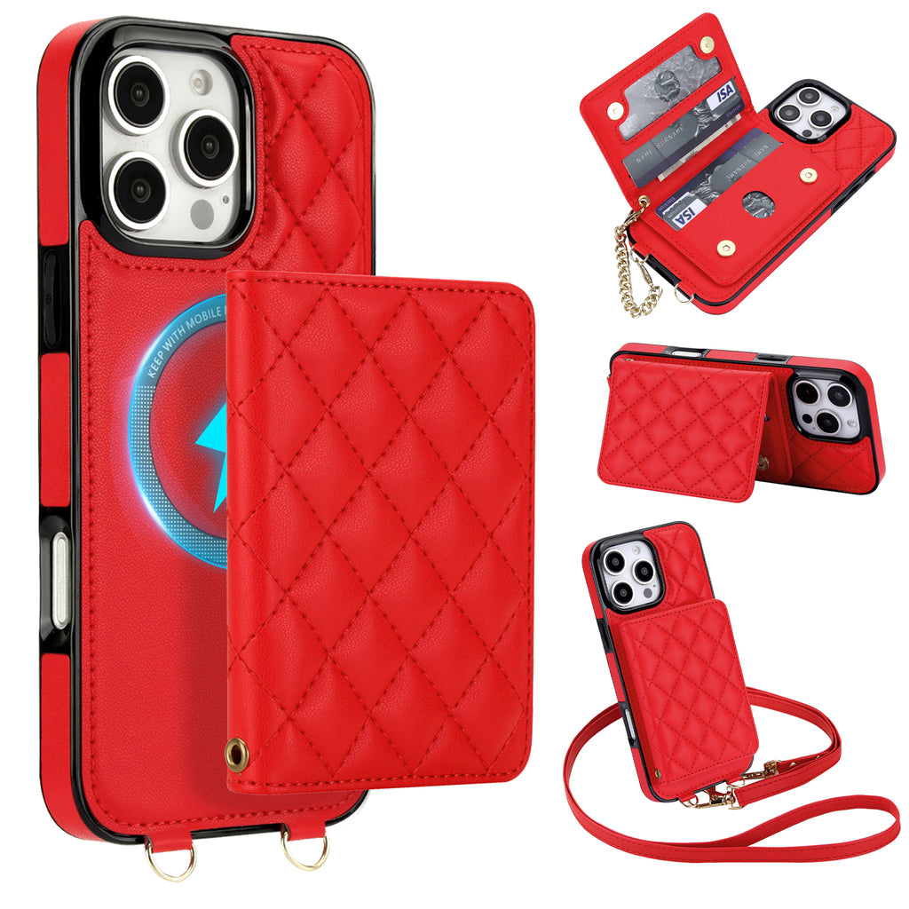 Crossbody MagSafe Wallet iPhone Case