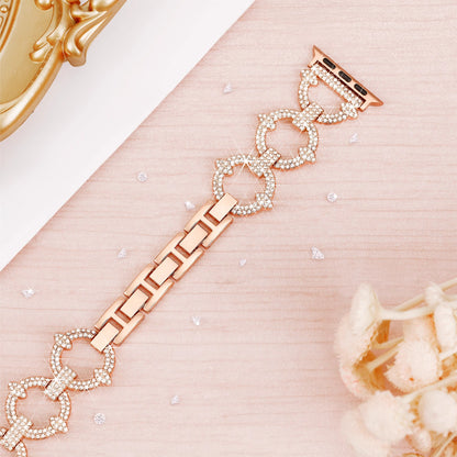 Bling Diamond Link Bracelet For Apple Watch
