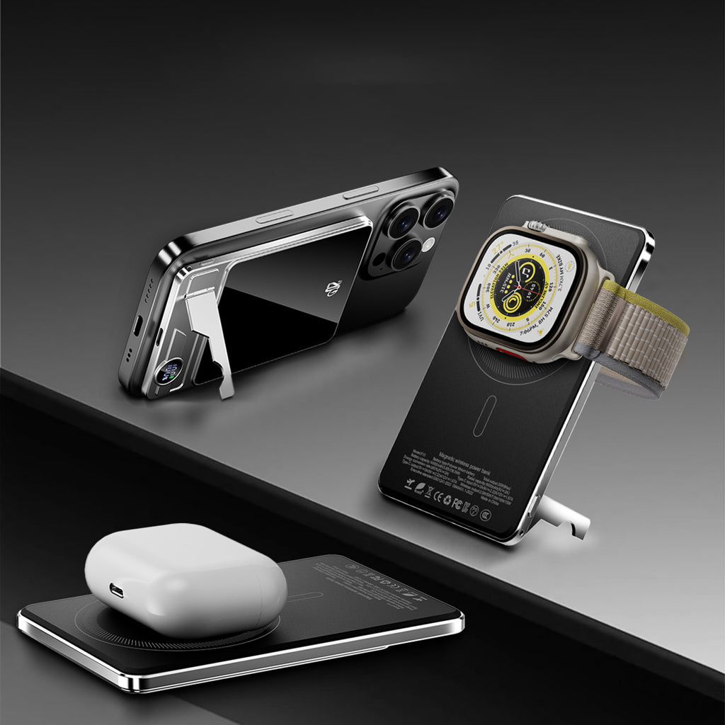 3-in-1 Magnetic Wireless Power Bank
