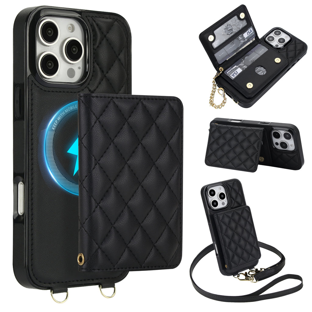 Crossbody MagSafe Wallet iPhone Case