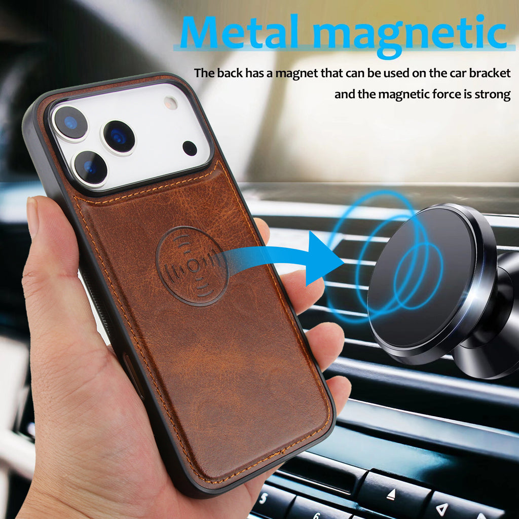 Heritage Detachable Leather Wallet Case