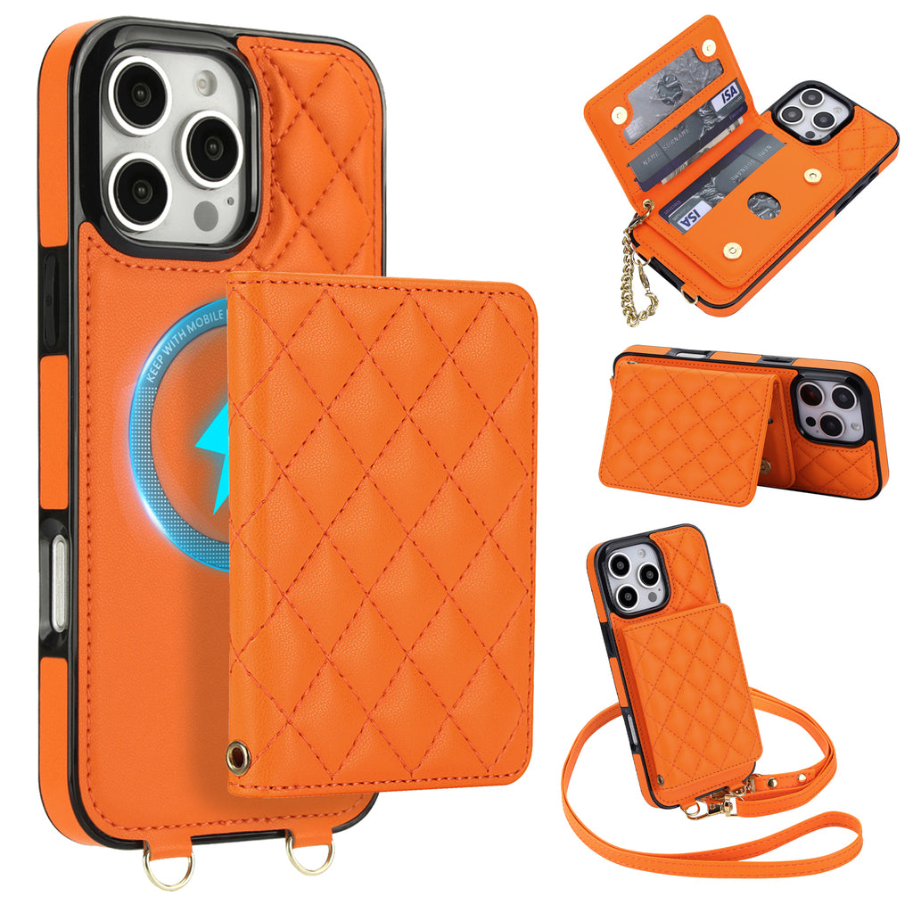 Crossbody MagSafe Wallet iPhone Case