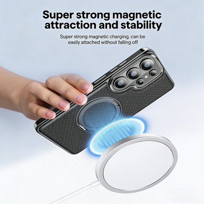 Meteor Leather Magnetic Galaxy Phone Case