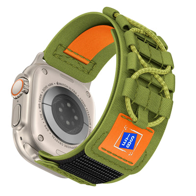 New Rugged Nylon Hiking Strap for Apple Watch