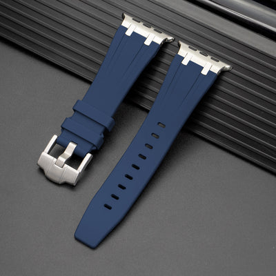 AP Thick Silicone Band With Titanium Adapter For Apple Watch