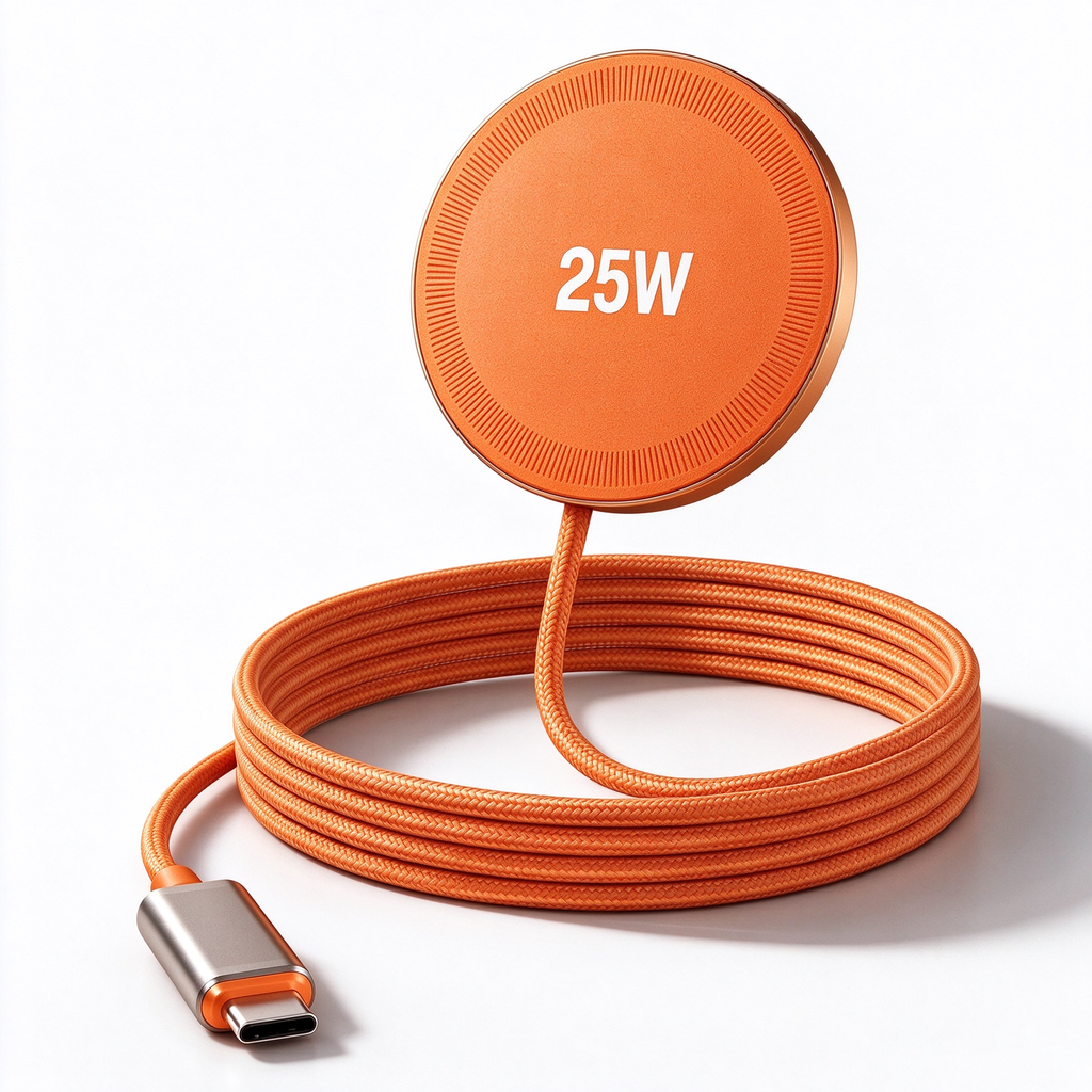 25W Qi2 Magnetic Wireless Charger