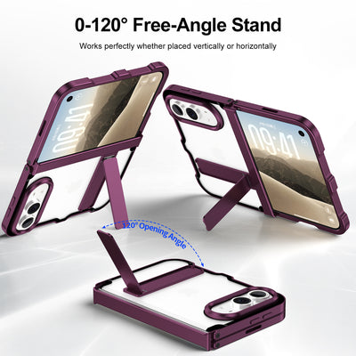 Aluminum Alloy Kickstand Case for iPhone Duo