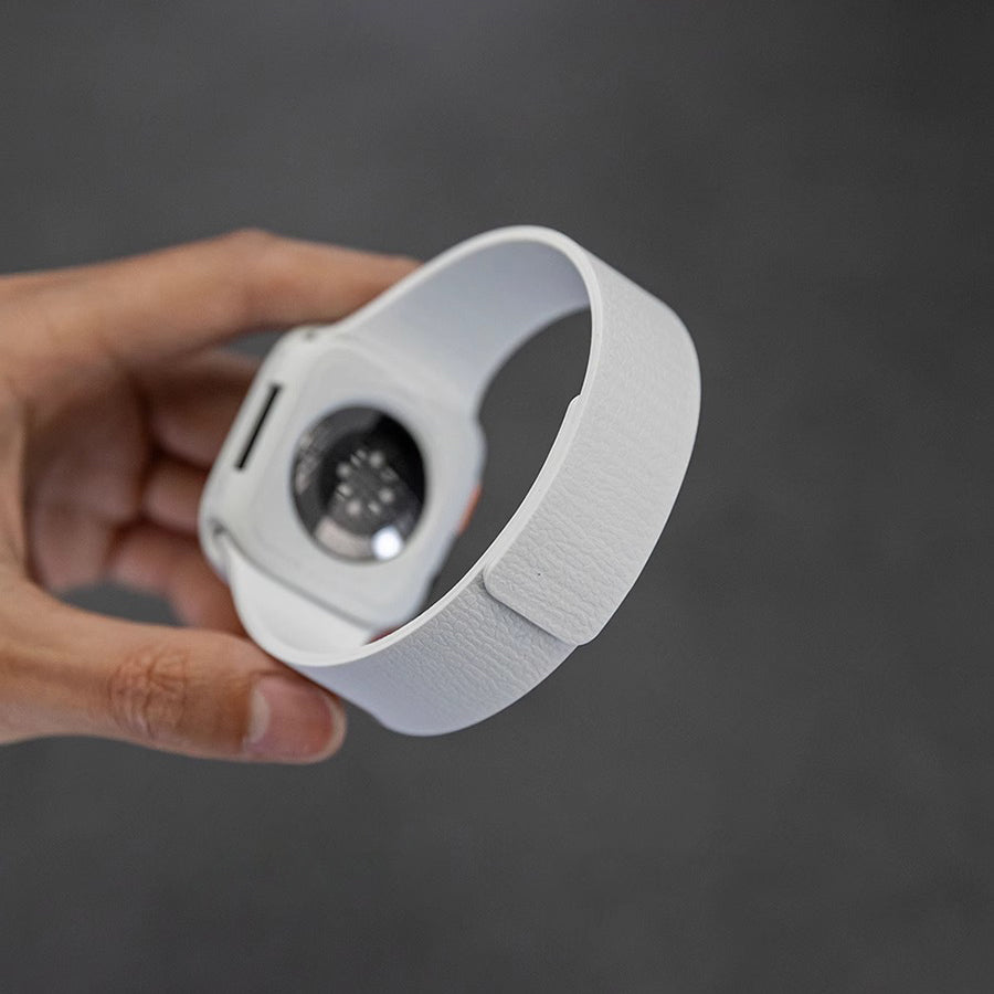 Magnetic Silicone Lychee Band For Apple Watch