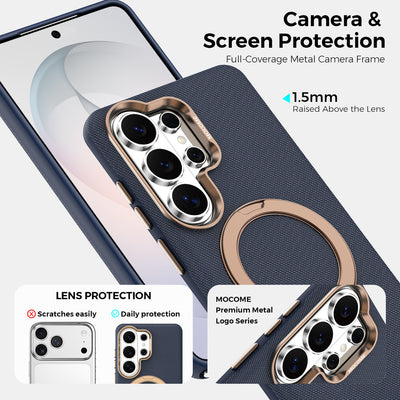 GUDEEN Magnetic Ring Stand Case for Samsung Galaxy