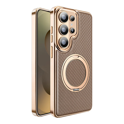 Meteor Leather Magnetic Galaxy Phone Case