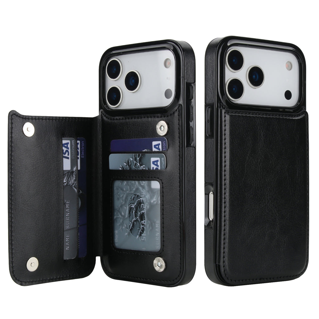 Minimal Luxury Leather Wallet Case