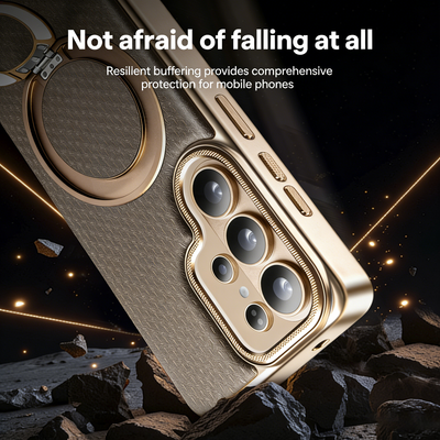 Meteor Leather Magnetic Galaxy Phone Case