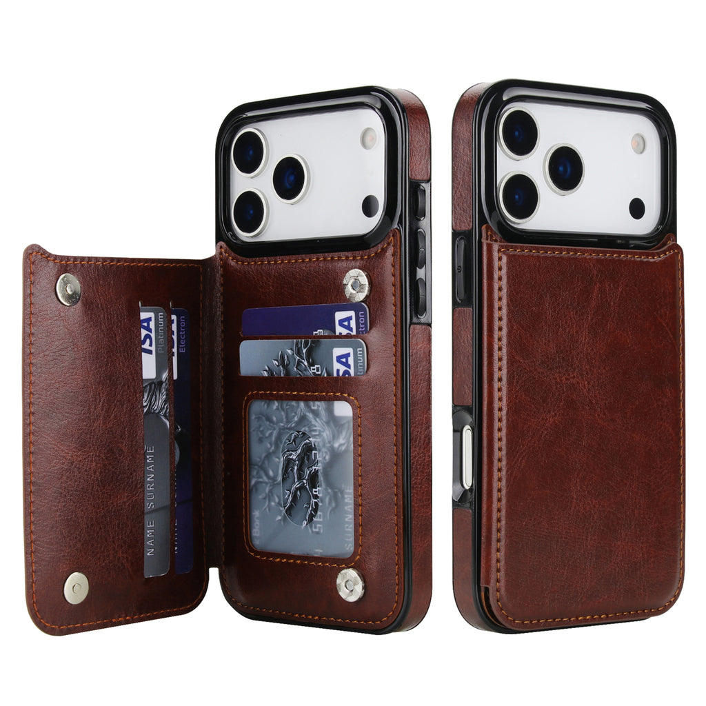 Minimal Luxury Leather Wallet Case