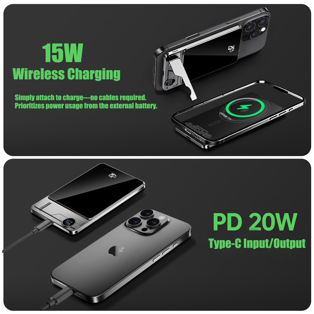 3-in-1 Magnetic Wireless Power Bank