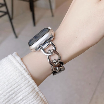 Heart-Shaped Link Bracelet for Apple Watch