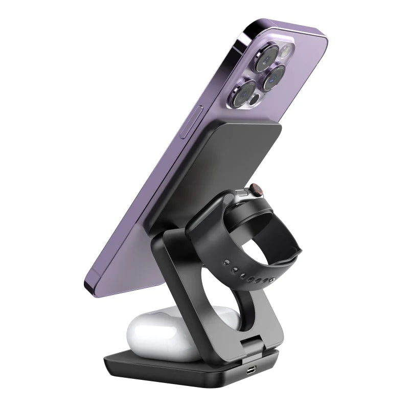 3 in 1 Foldable Wireless Magsafe Charger