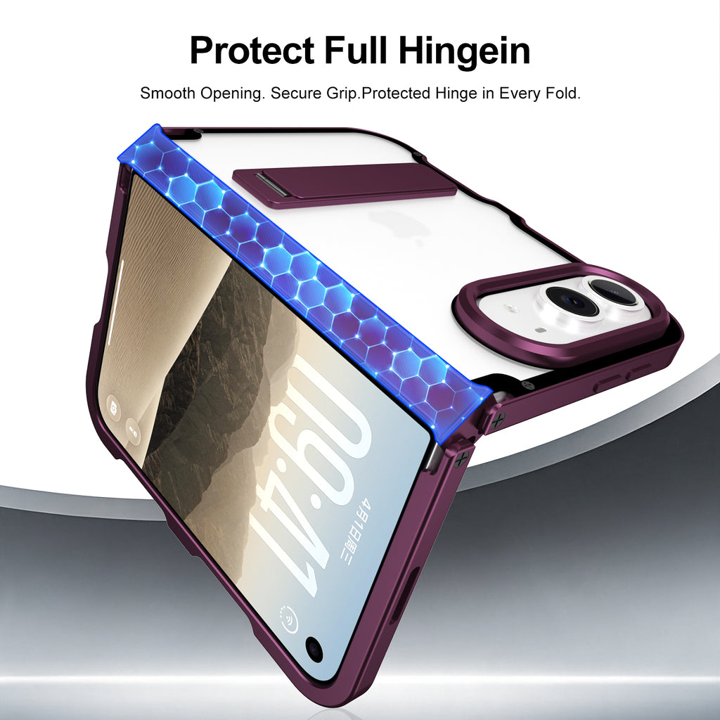Aluminum Alloy Kickstand Case for iPhone Duo
