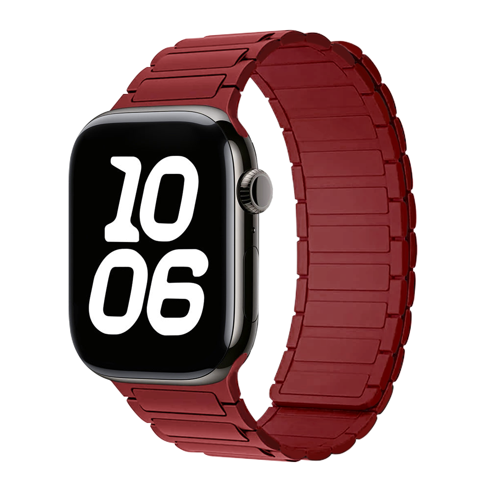 Silicone Magnetic Loop Band For Apple Watch