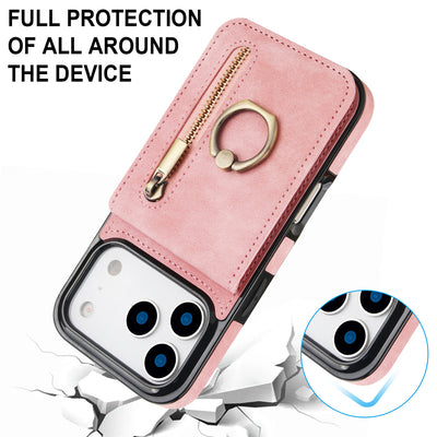Slim Leather iPhone Wallet Case