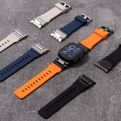Mecha Tactical Silicone Band For Apple Watch