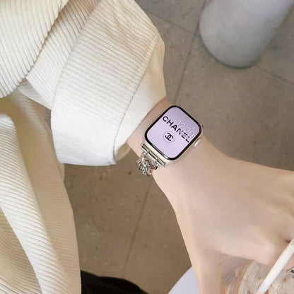 Heart-Shaped Link Bracelet for Apple Watch