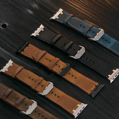 AP Crazy Horse Leather Strap For Apple Watch