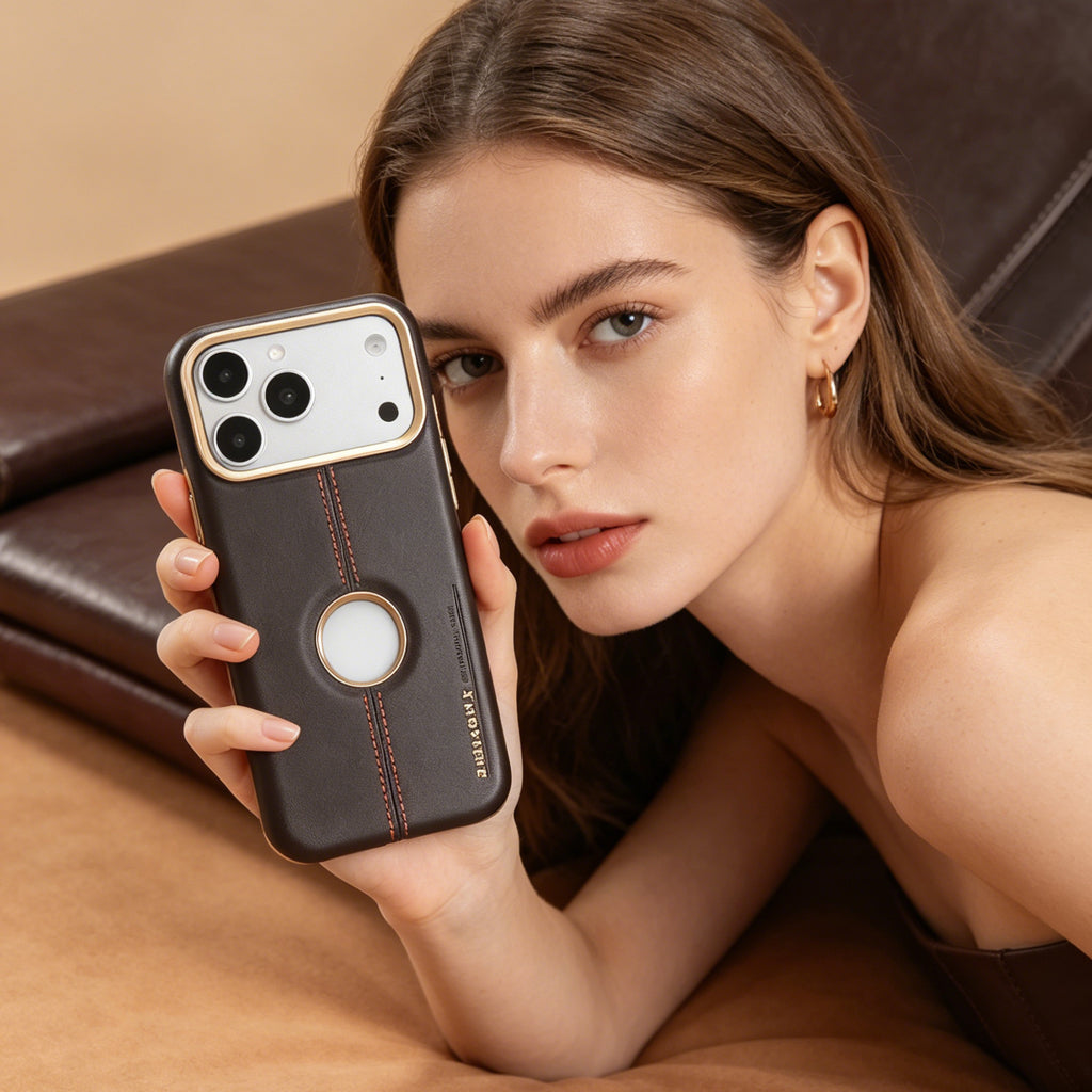 Stitched Genuine Leather MagCase