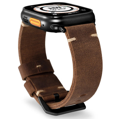 Handmade Vintage Leather Apple Watch Band