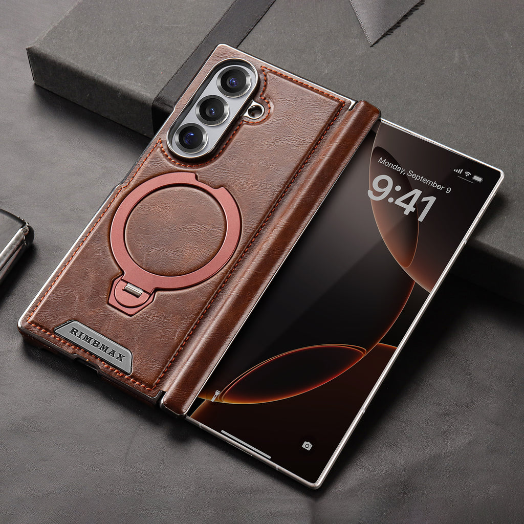 Luxury Leather Galaxy Z Fold Case