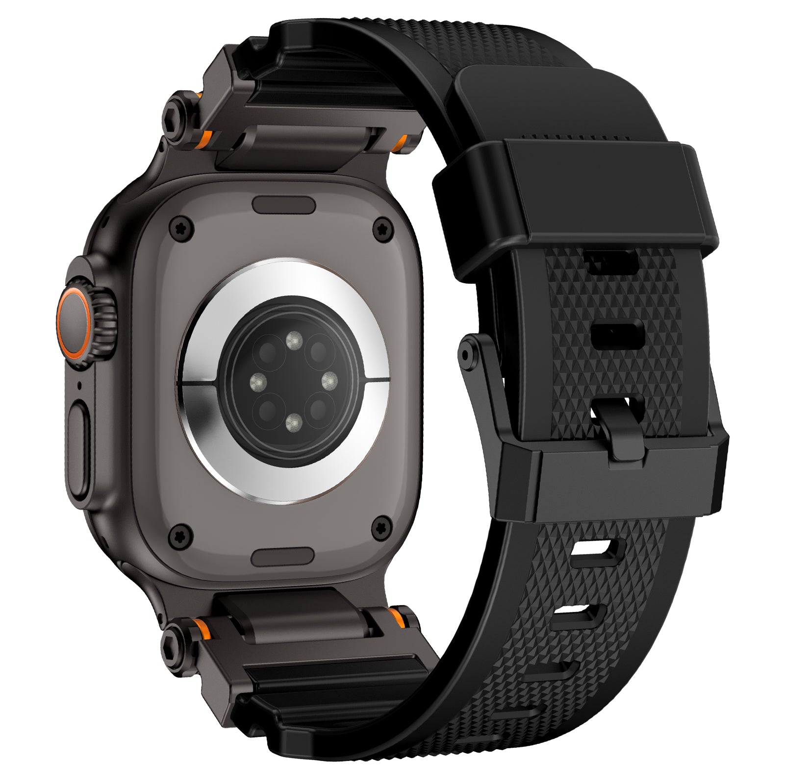 Mecha Tactical Silicone Band For Apple Watch