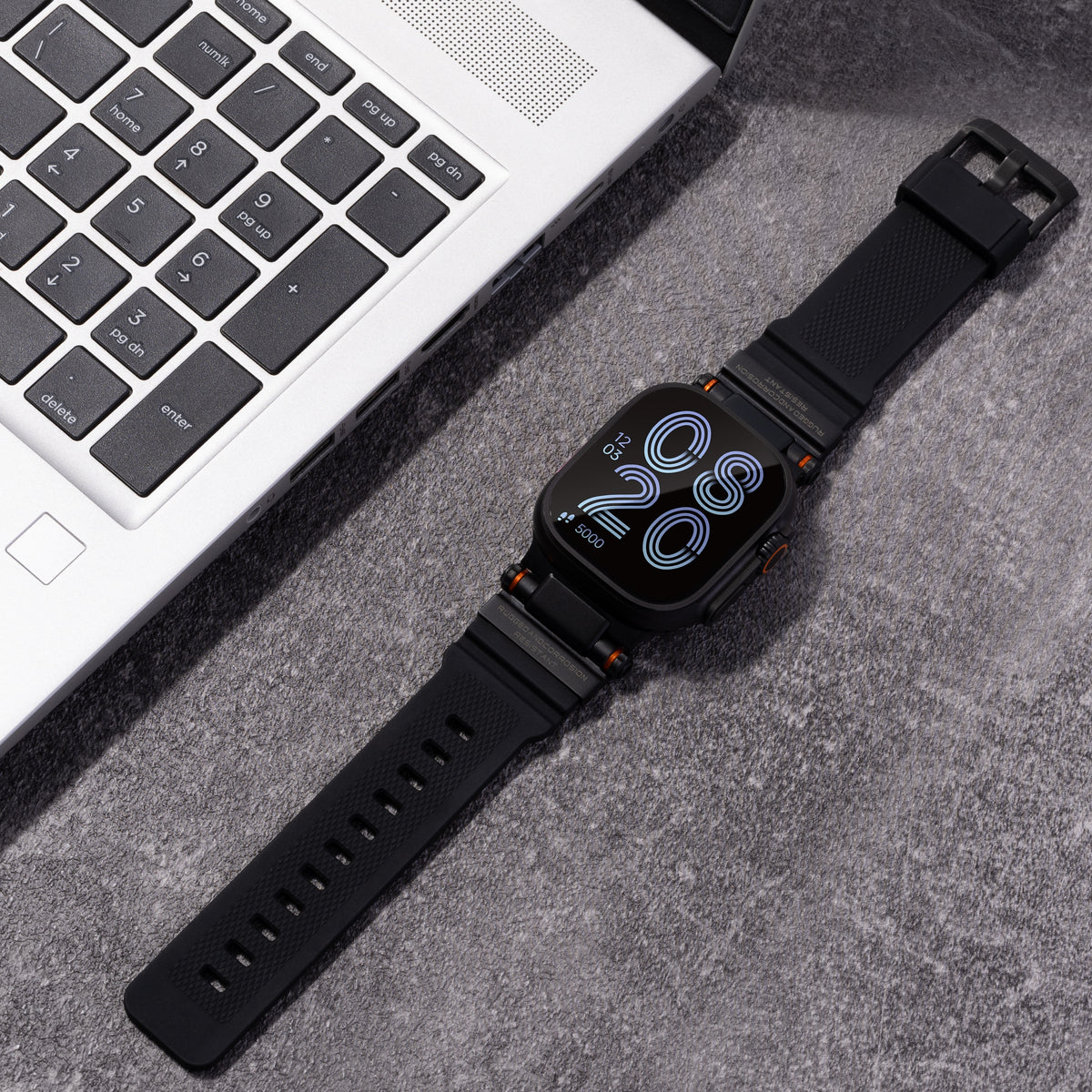Mecha Tactical Silicone Band For Apple Watch