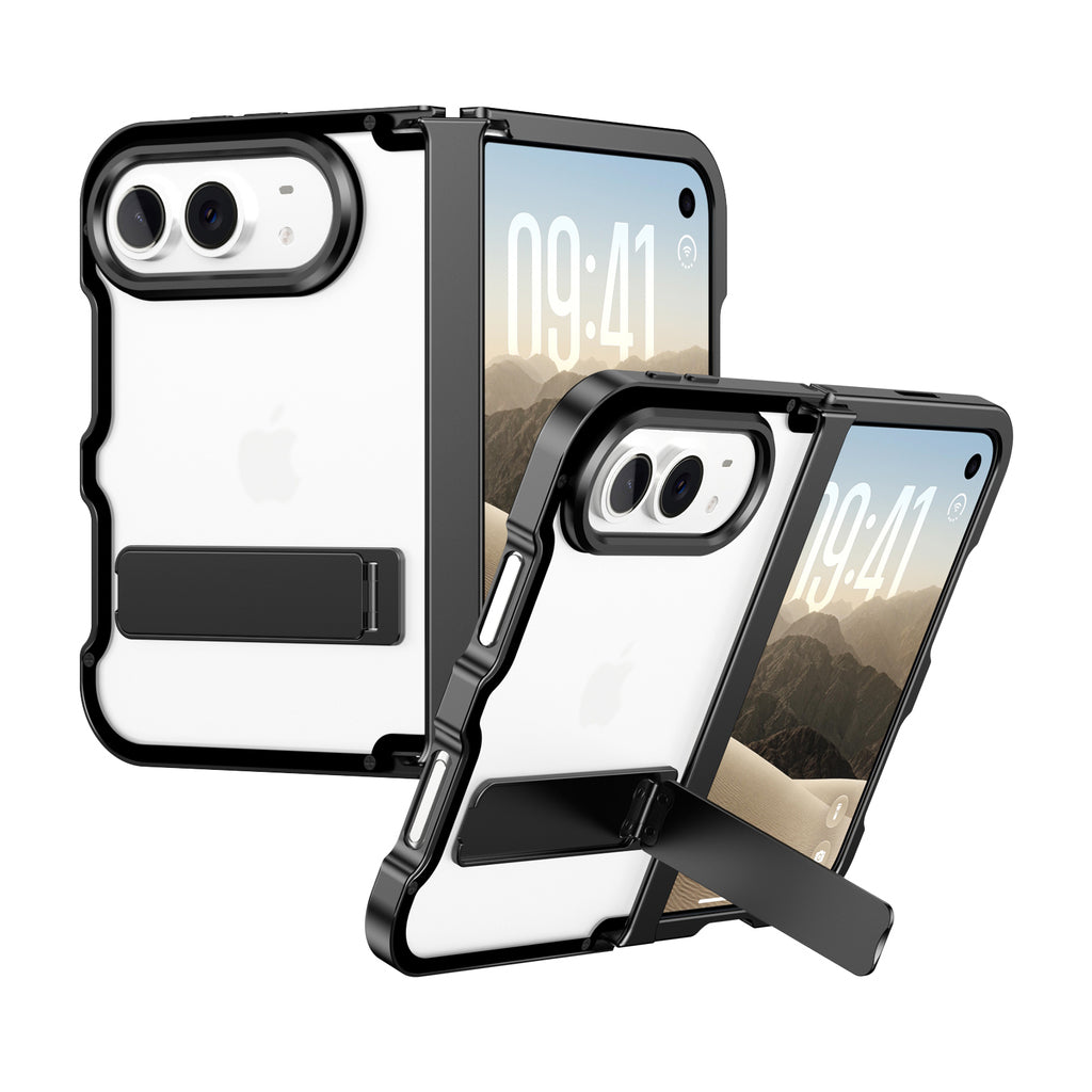 Aluminum Alloy Kickstand Case for iPhone Duo