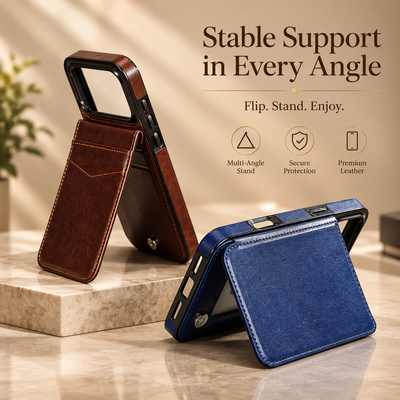 Minimal Luxury Leather Wallet Case