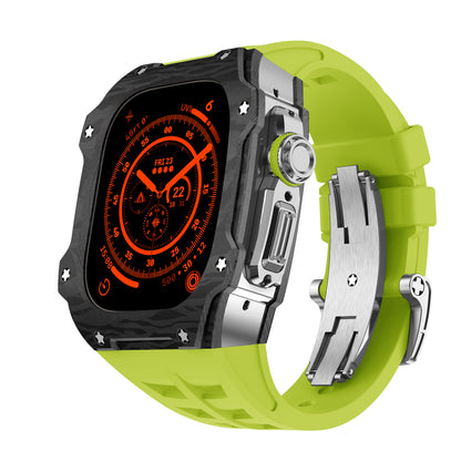 RM7015 Carbon Fiber Series - Vanguard Apple Watch Ultra Case