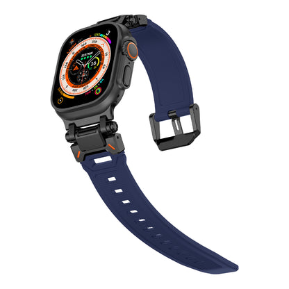 Explorer Rubber Band With Titanium Adapter For Apple Watch