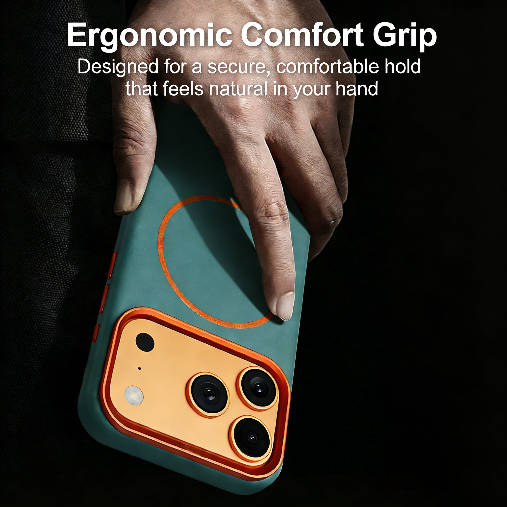 Ivory Texture MagSafe Case