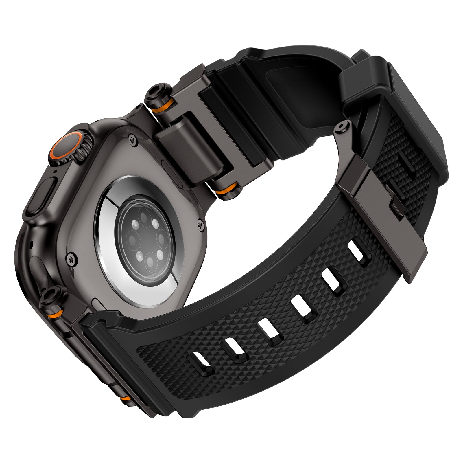 Mecha Tactical Silicone Band For Apple Watch