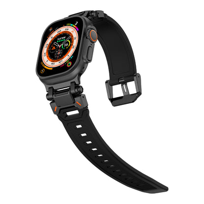Explorer Rubber Band With Titanium Adapter For Apple Watch