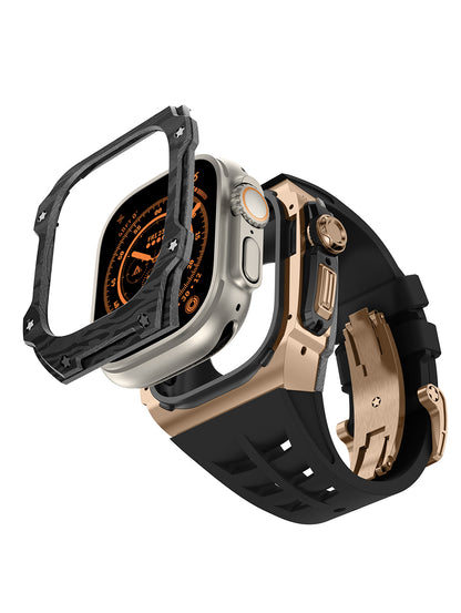 RM7015 Carbon Fiber Series - Vanguard Apple Watch Ultra Case